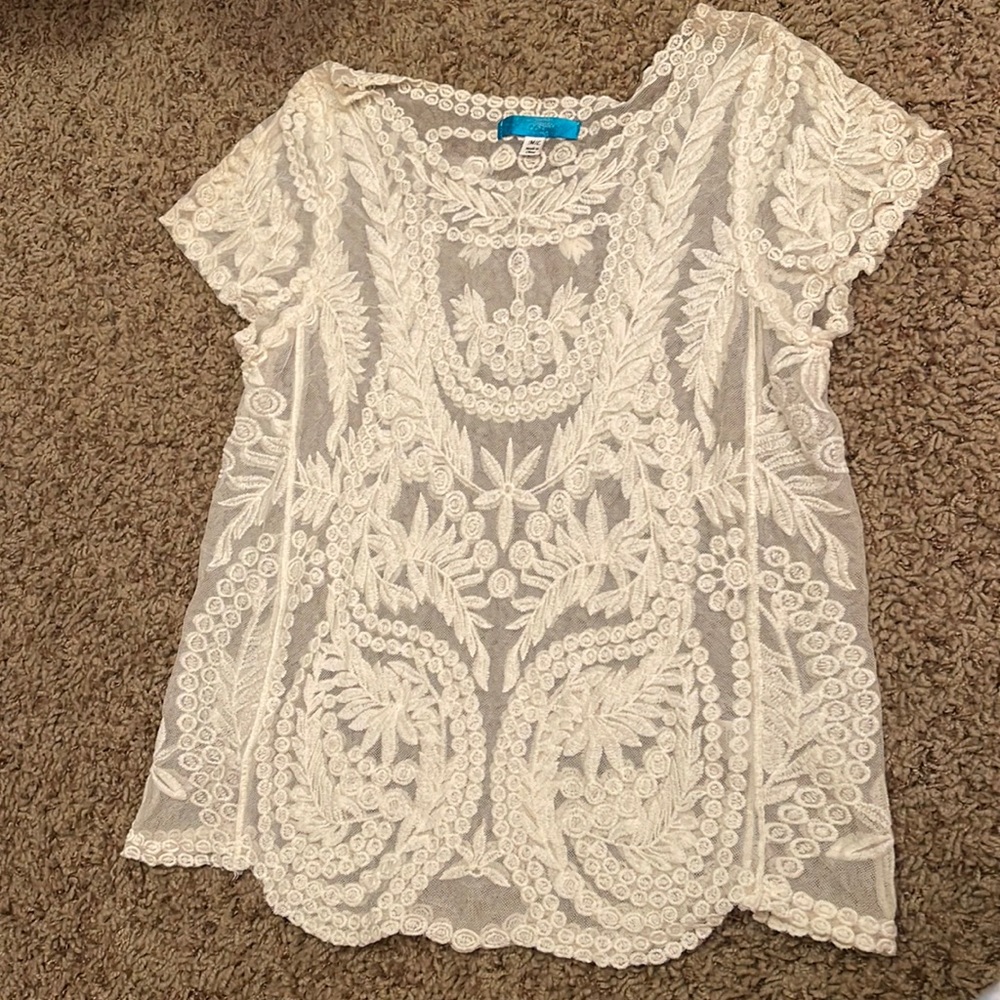 Buttano white cover up top